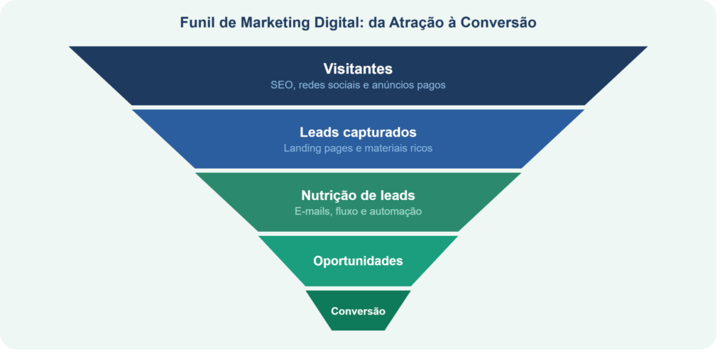 Imagem Ilustrativa Do Conteúdo Sobre Como Nutrir Os Leads Da Sua Empresa: 4 Estratégias Que Funcionam