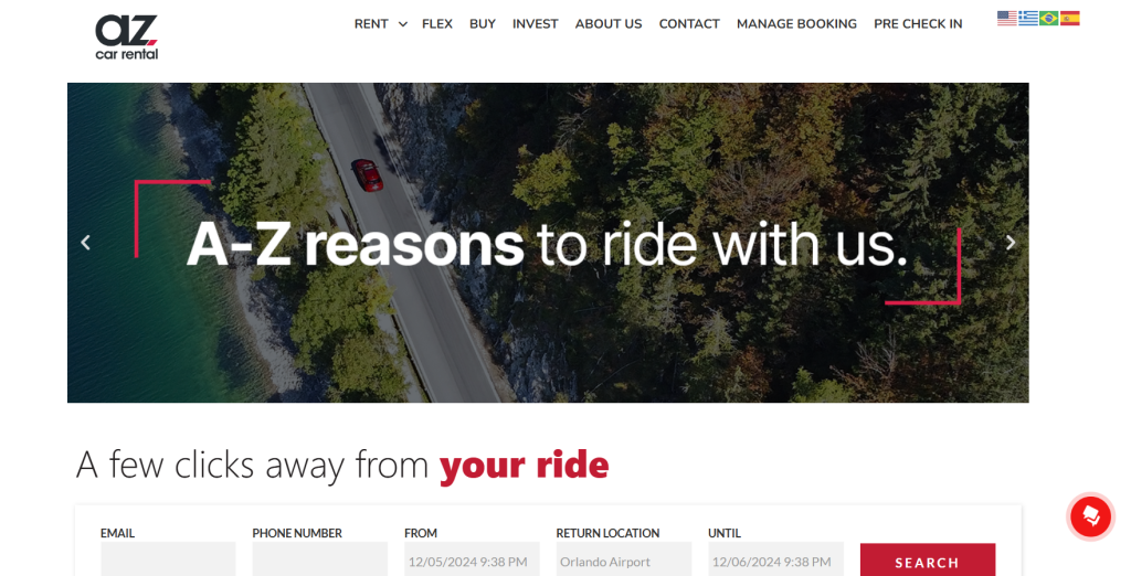 AZ Car Rental acelerou: $25K em 3 meses com tráfego pago!