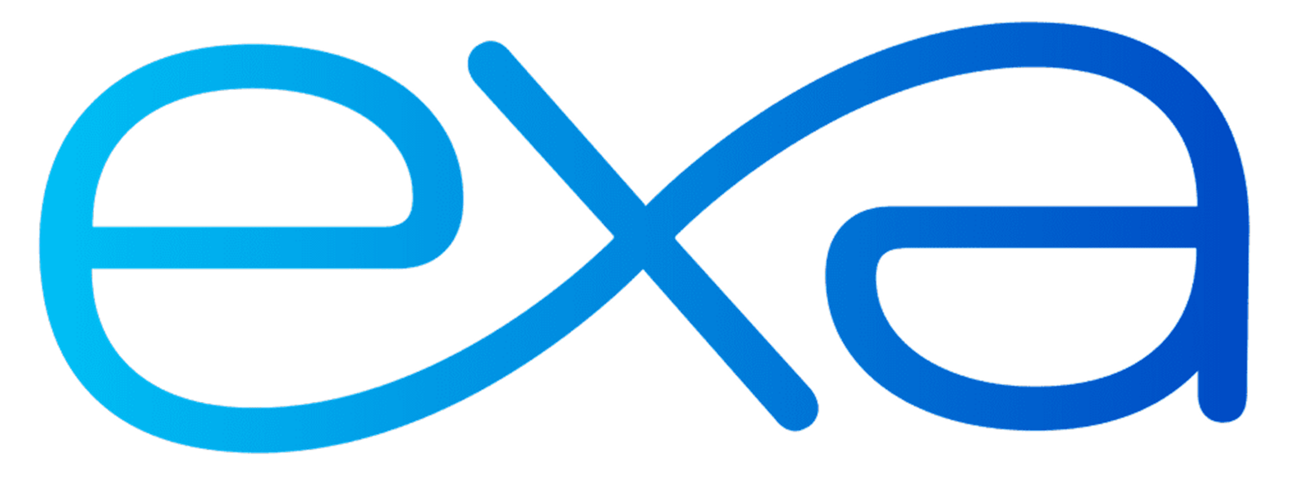 Logotipo da EXA, empresa brasileira de segurança digital parceira da Colina Tech
